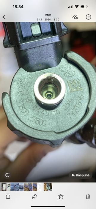 Injector Hyundai Santa fe / tucson 0445110254 / 33800-27800 an 2008