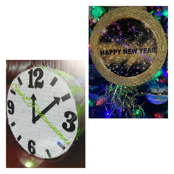 Piñata Anul Nou, Ceas,Minion,Crăciun,PrințesaSofia,Barbie,HappyBDay