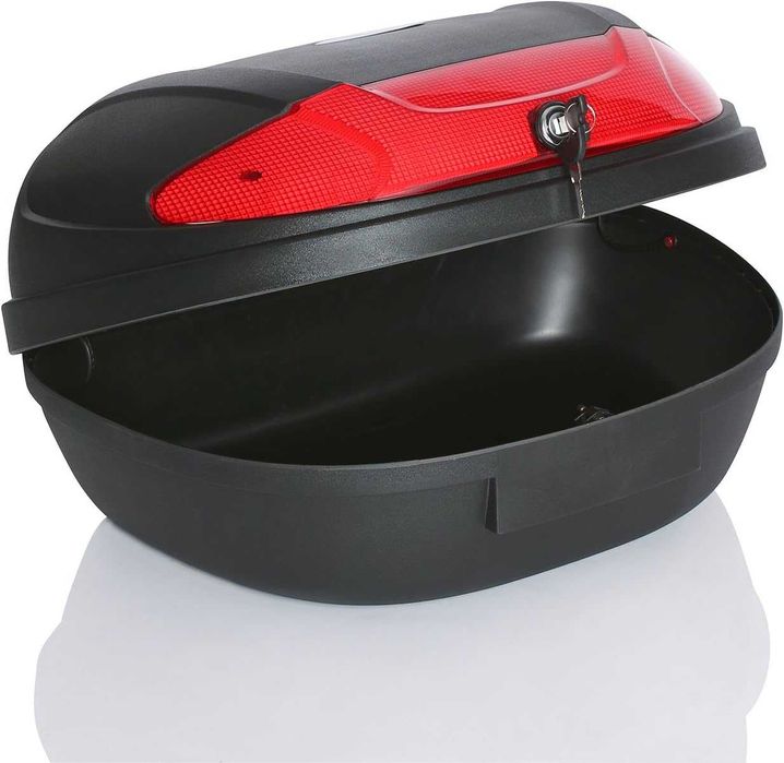 TRESKO® XXL Carcasă Back Top Box pentru Motociclete 48L doar 150 RON