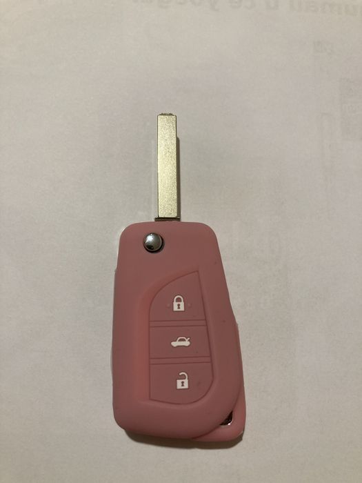 Силиконов кейс за ключ Тойота
