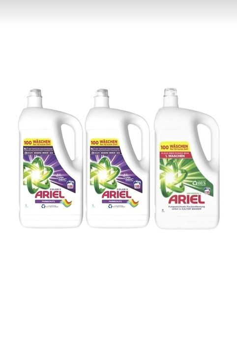 Ariel detergent lichid 100 spalari