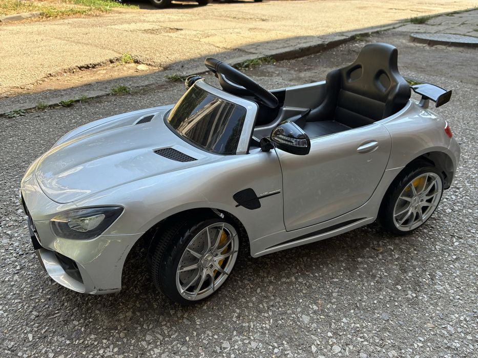Детска електрическа количка -         Mercedes-AMG GT 12V Ride On