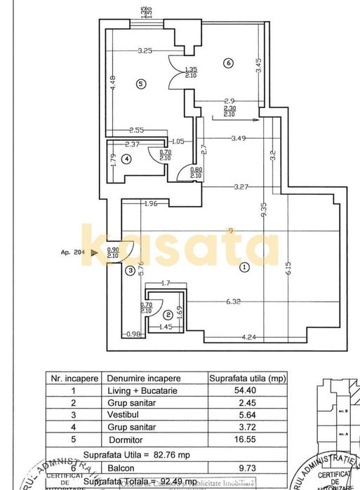 Apartament de vanzare – 2 Camere | Zona de Nord | Complex Upground