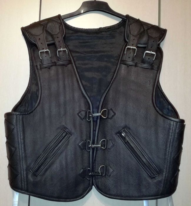 Кожен елек - мото, рокерски - мъжки, дамски, детски