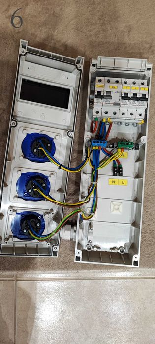 Eлектрически табла за временни и стопански обекти