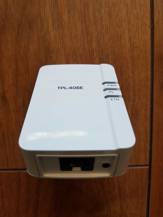 PowerLine Adapter, TRENDnet TPL-406E, 500 Mbps - 2 комплекта (4броя)