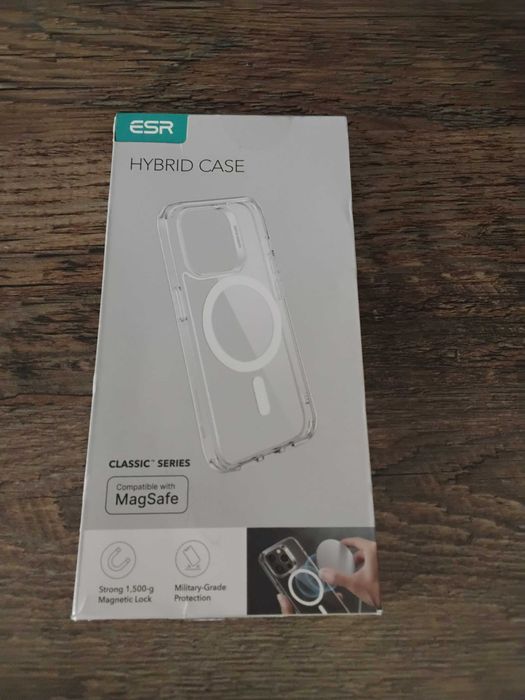 ESR Classic hybrid halolock magsafe за Iphone 15pro