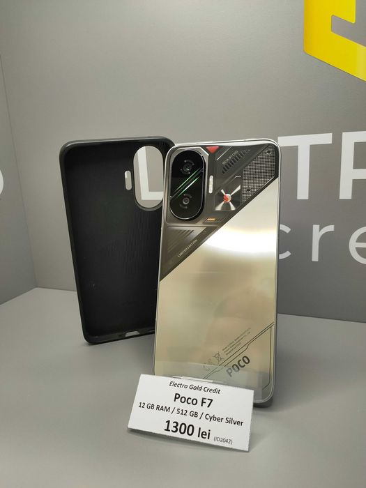 Xiaomi Poco F7 Cyber Silver/12GB RAM/512GB ID2042-AG2