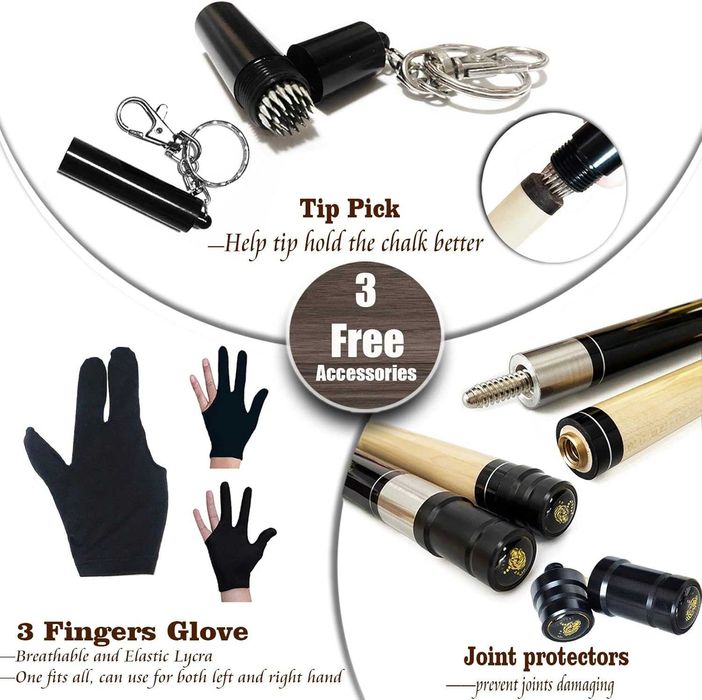 Американский бильярдный кий из Канадского клёна стержнем AirStrike®