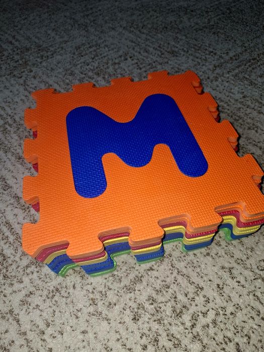 Covor puzzle din spumă 10 buc.