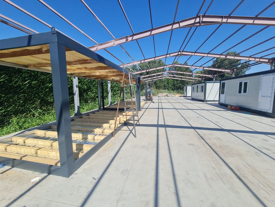 Cadre metalice container Containere Modulare Birou Vitrina fast-food