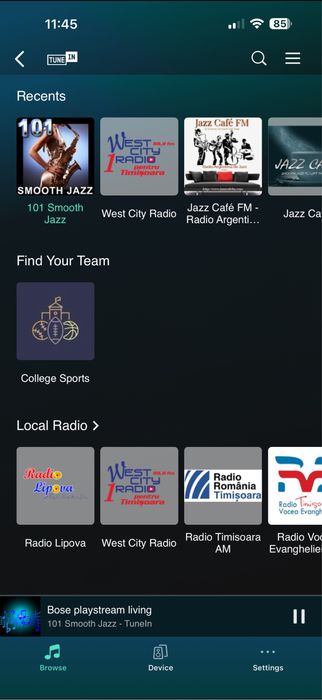 Microstream Advance Paris muzica internet