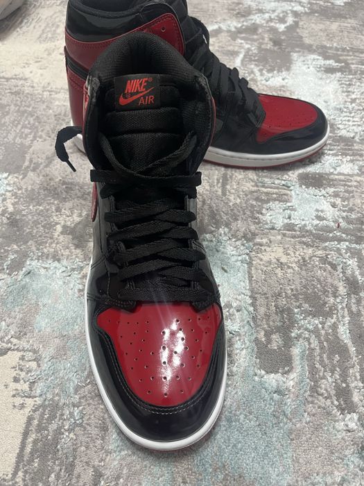 Jordan 1 high patent bred