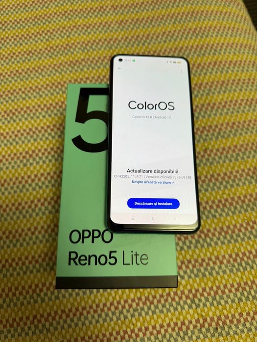 Oppo Reno 5 Lite, 128GB, 8+4 GB RAM, perfect funcțional, nu e spart