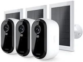 Set 3 camere Arlo Essential 2K + 3 panouri silare