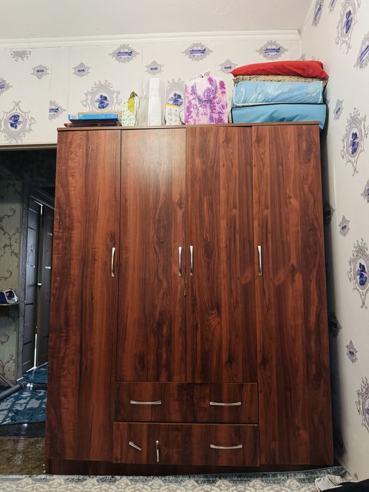 Продаю кровать со шкафом