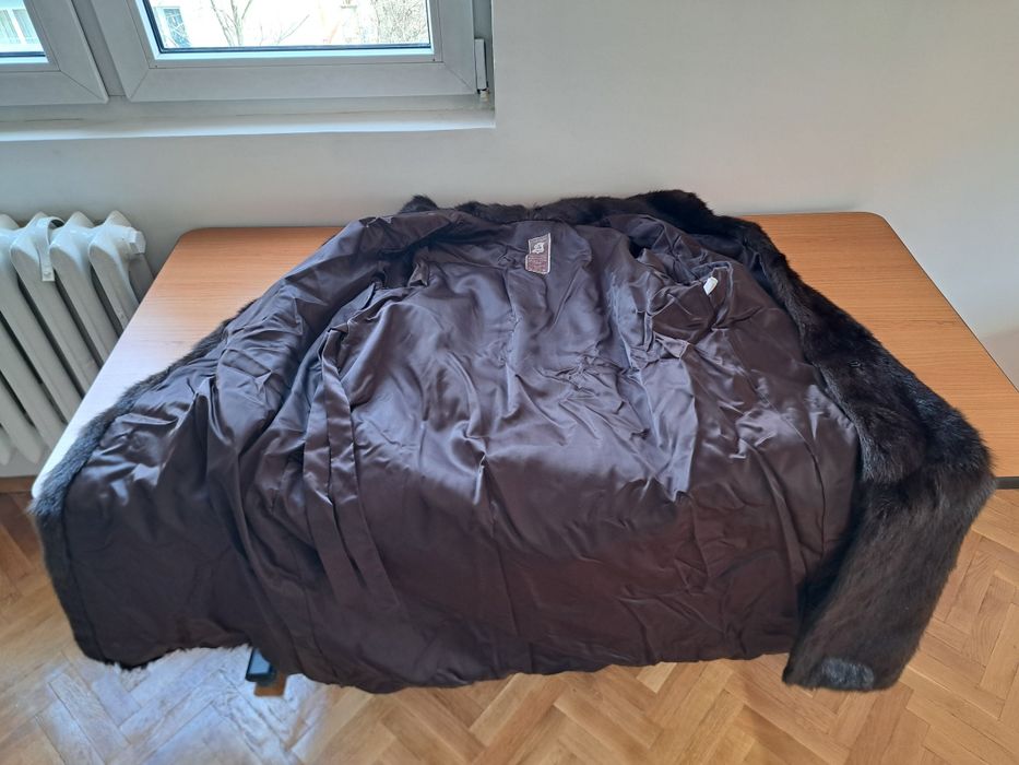 Палто от норка, естествена кожа