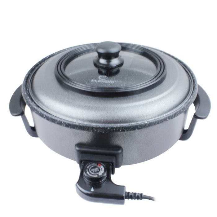 Електрически тиган Elekom EK 2008 M,с мраморно покритие