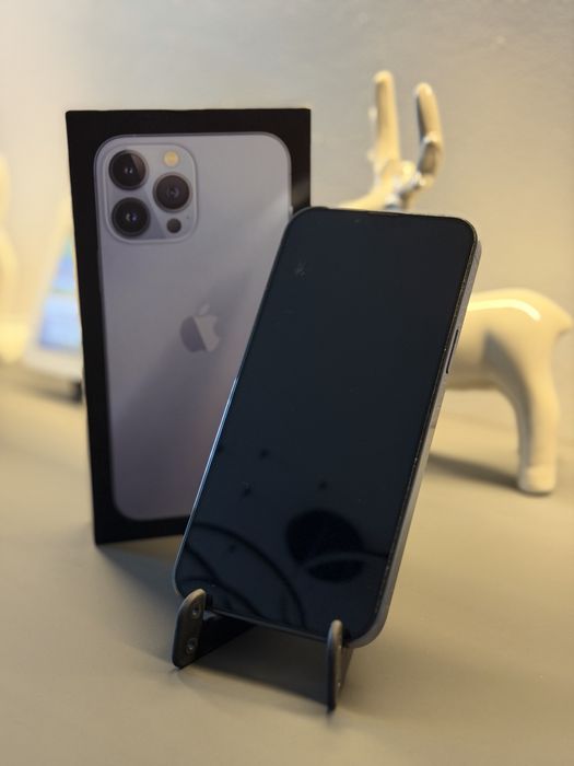 Apple iPhone 13 Pro Max 128GB Sierra Blue + 5 Huse Cadou Ideal Crăciun