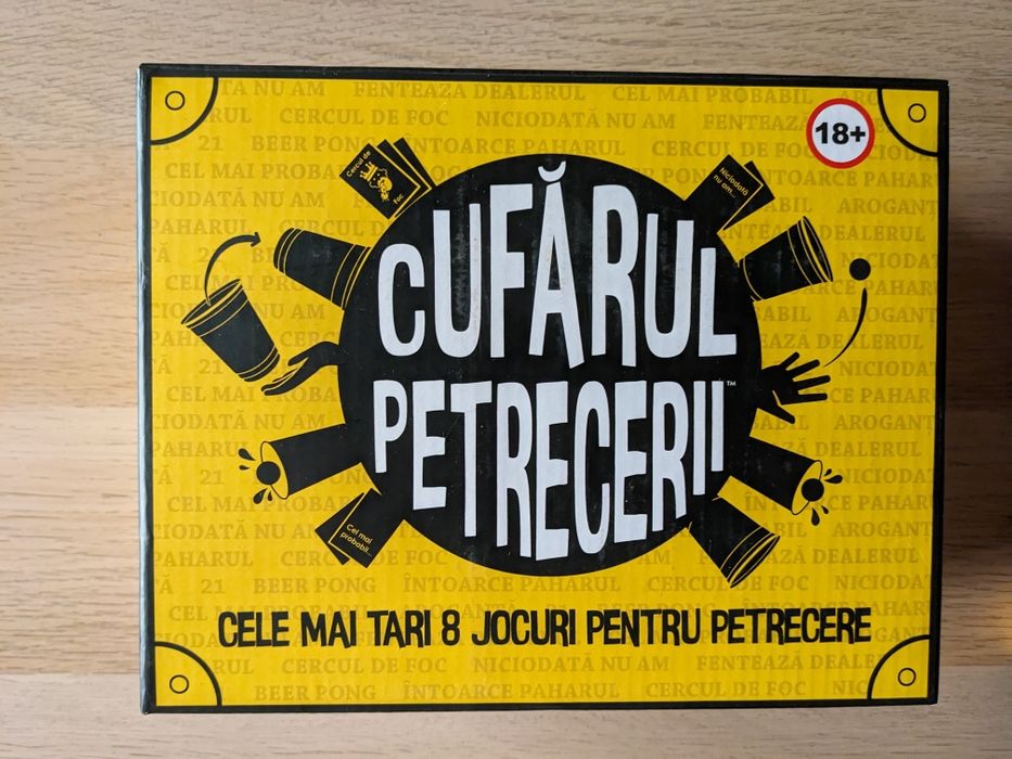 Jocuri de societate Monopoly + Cufarul Petrecerii