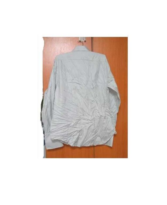 Oferta! Camasa COUTURE Daniel Hechter UK gri cu model reliefat, maneca