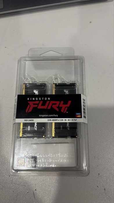 DDR5 рам 16GB Kingston