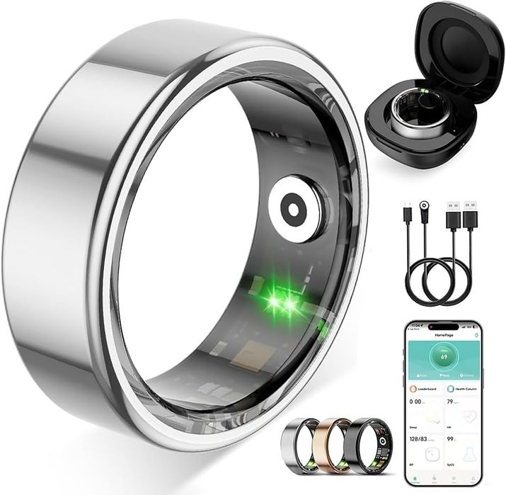 “ZBNMY” Smart Ring RO9# Silver