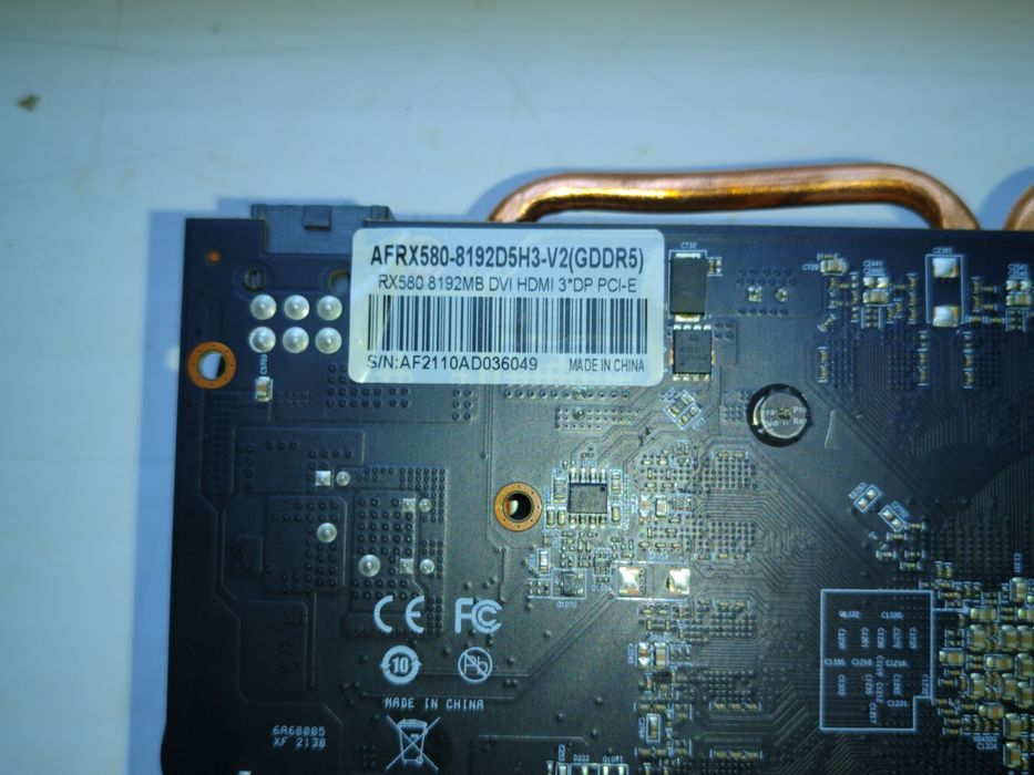 Видеокарта RX 580 8GB 2048 SP