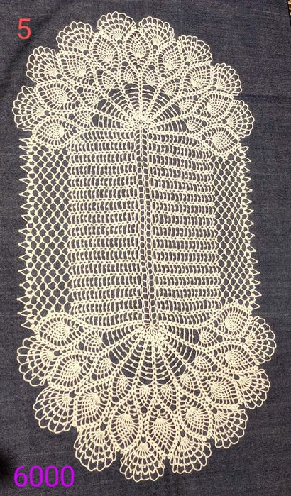 Вязанные салфетки