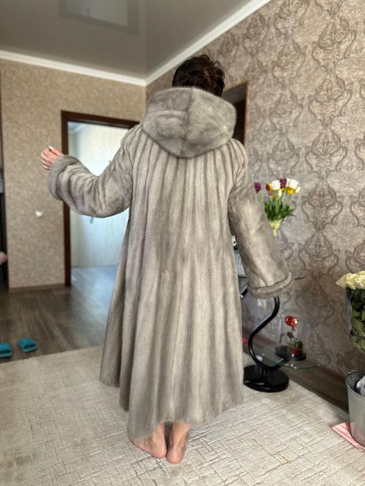 Норковая шуба трапеция