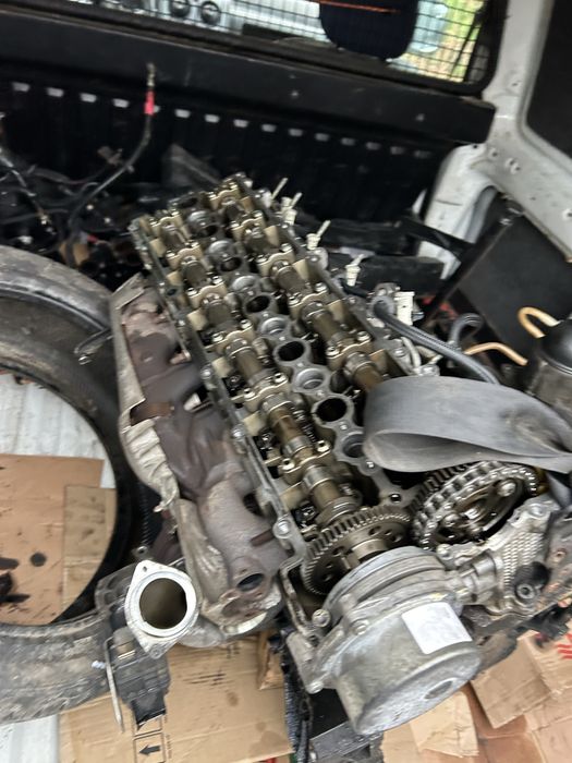 Продавам двигал M57 235коня НА ЧАСТИ!