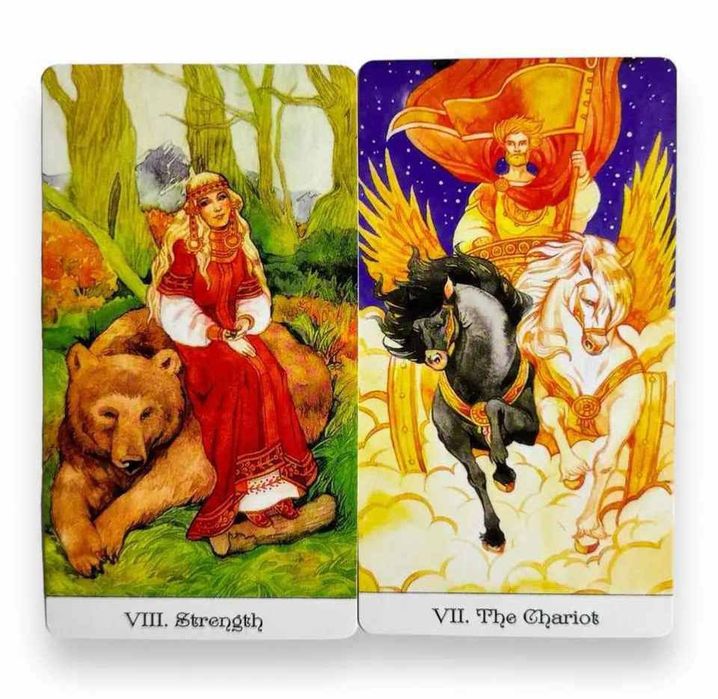 Таро Золотого Колеса ("Tarot of the Golden Wheel"), разм. 6*11!