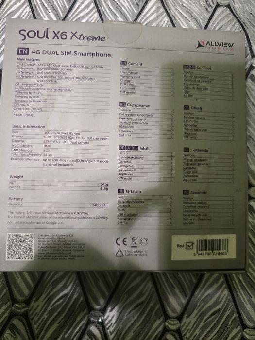 Vind telefon Allview Soul X6 Extreme