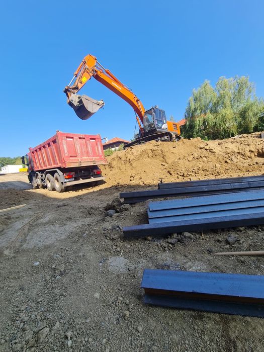 Pamant de umplutura/excavari/inchirez basculanta 8x4- bucuresti-ilfov-