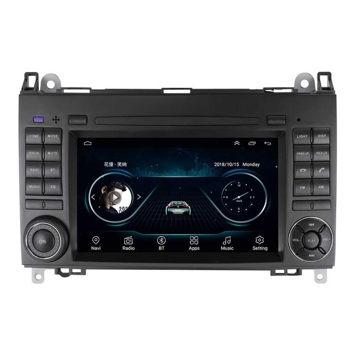 Navigatie Android 14 Mercedes Crafter Vito Viano B200 Vito + CAMERA