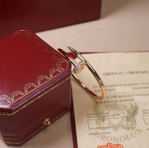 Гривна Cartier розово злато