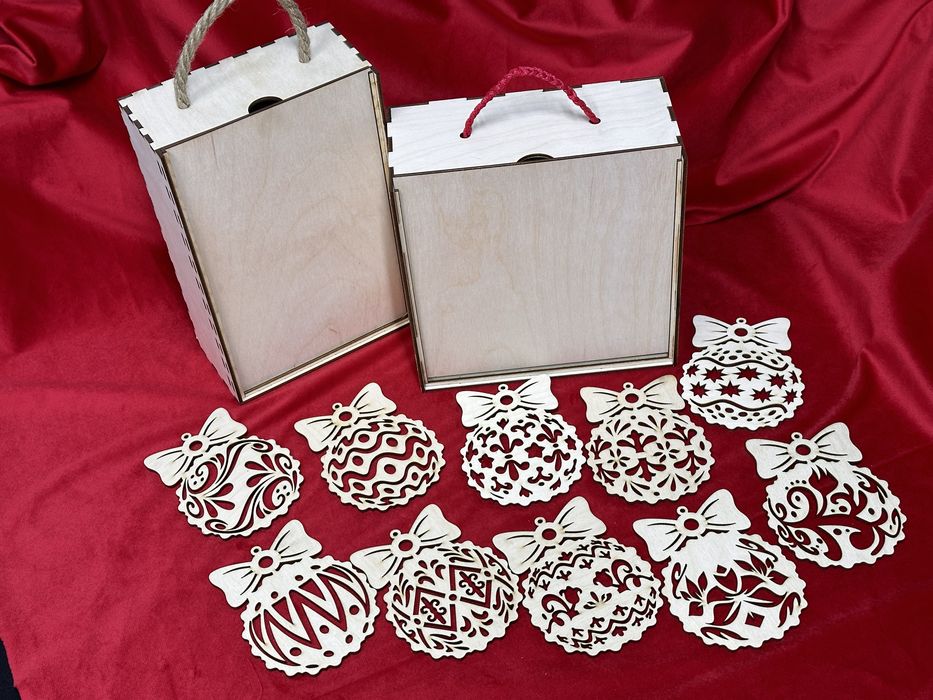 Подарочные боксы из фанеры