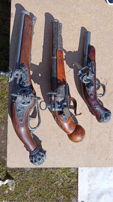 Pistol panoplie artizanale de colectie