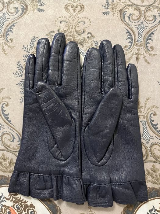 Перчатки кожаные