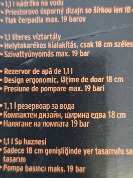 Espresso  cafea Thcibo automat.