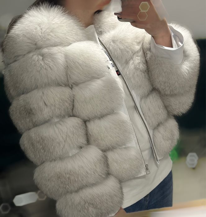 Blanita vulpe naturala S