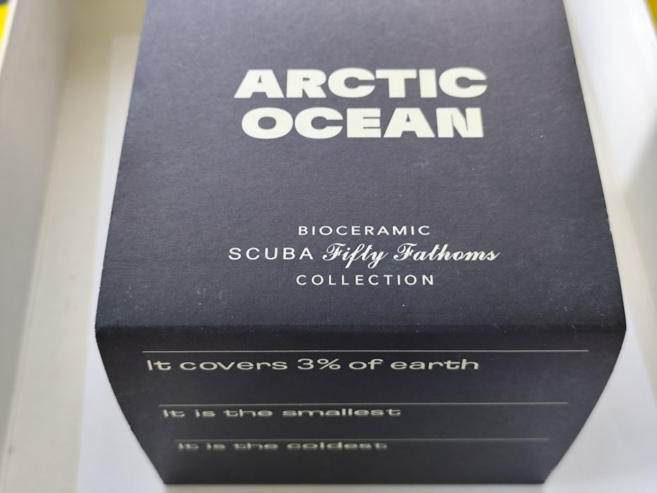 ceas BlancPain x Swach artic ocean