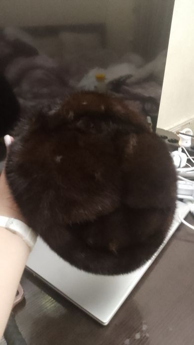 Продам мужскую  норковую шапку размер м