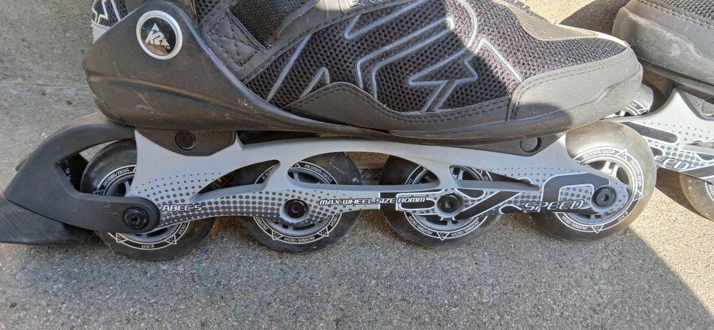 Patine Crane marime reglabila de la 33la 36 și role marimea 42.5