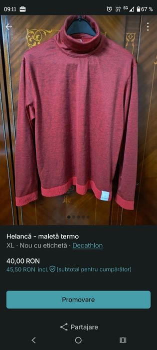 Tricou barbati termo