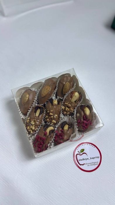 Финики в шоколаде на рамазан