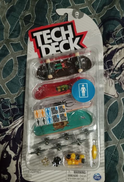 Набор Tech deck girl,flip,tou mashine
