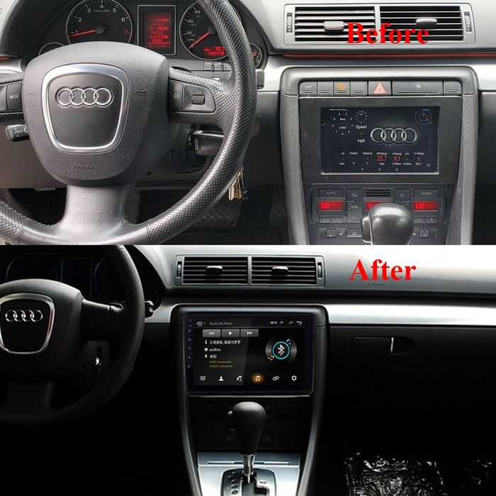 Навигация Android Audi A4 B6 B7 ауди seat Exeo андроид мултимедия а4