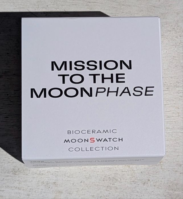 Ceas Omega Moonswatch Mission to The Moonphase Full Moon White