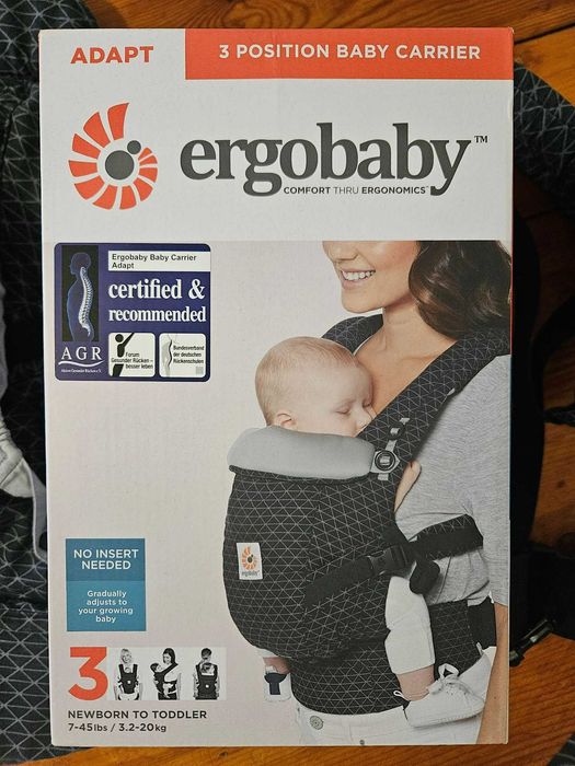 Ергономична раница Ergobaby Adapt - Geo Black